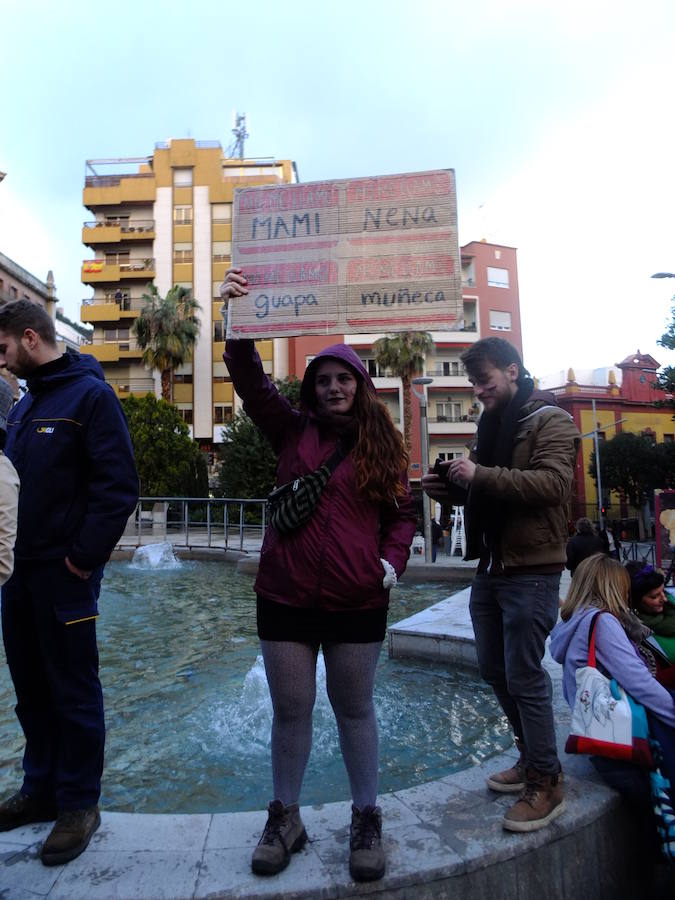 Así ha transcurrido la manifestación por el Día de la Mujer en Jaén