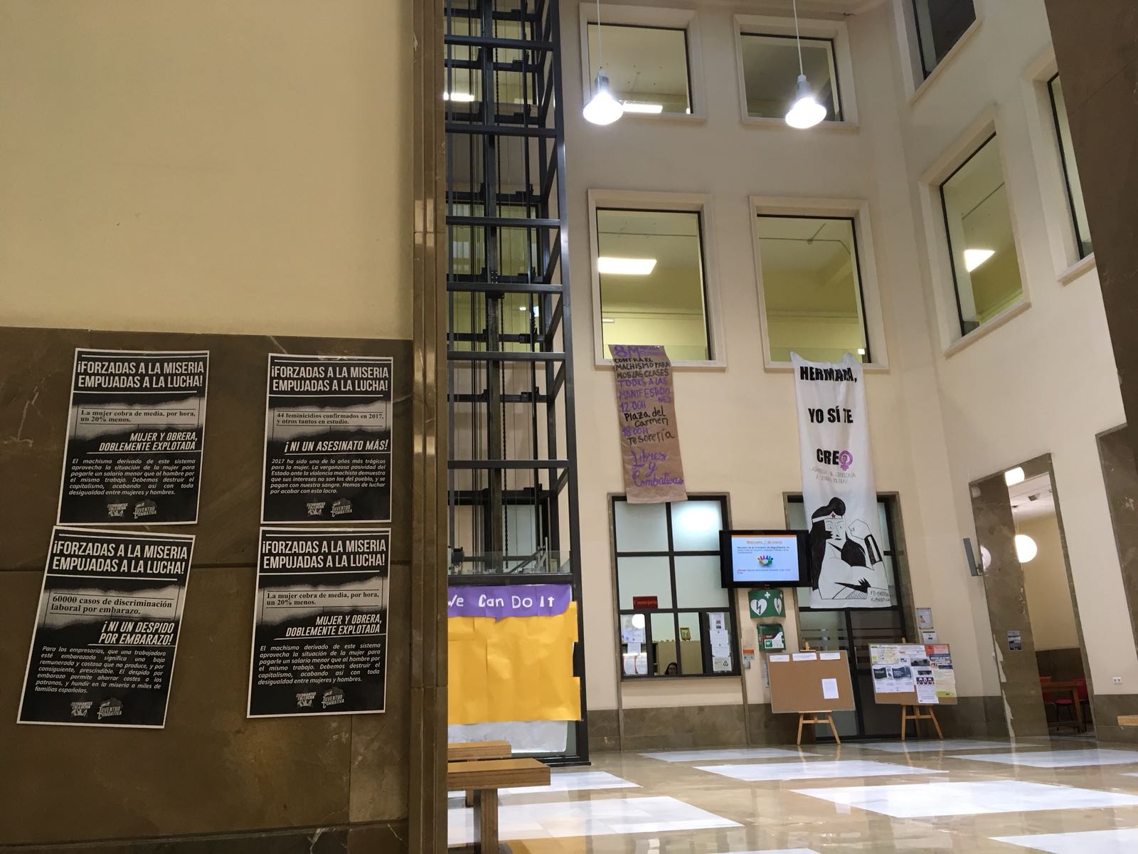 La jornada del 8M se vivió con intensidad en la capital.