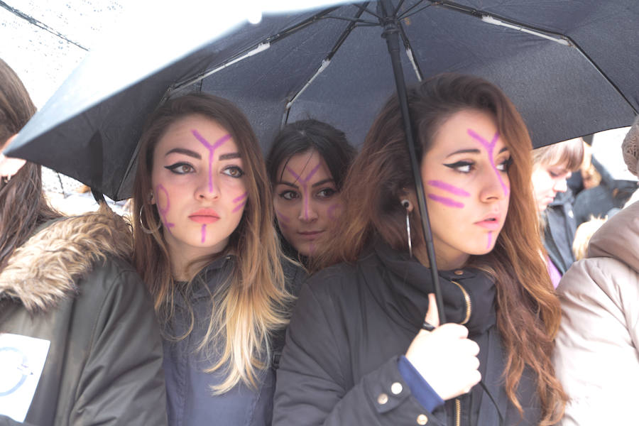 La jornada del 8M se vivió con intensidad en la capital.