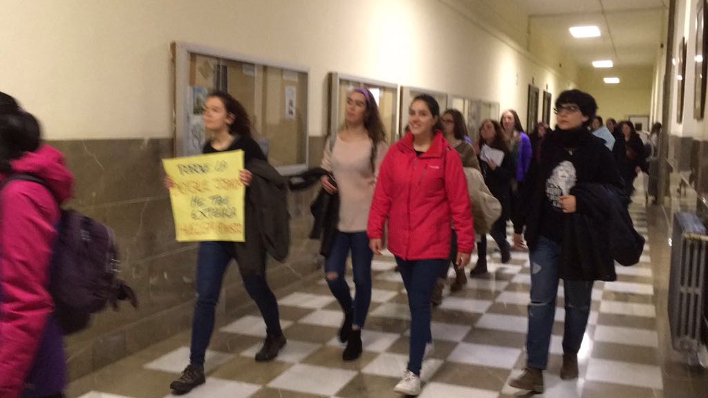 La jornada del 8M se vivió con intensidad en la capital.