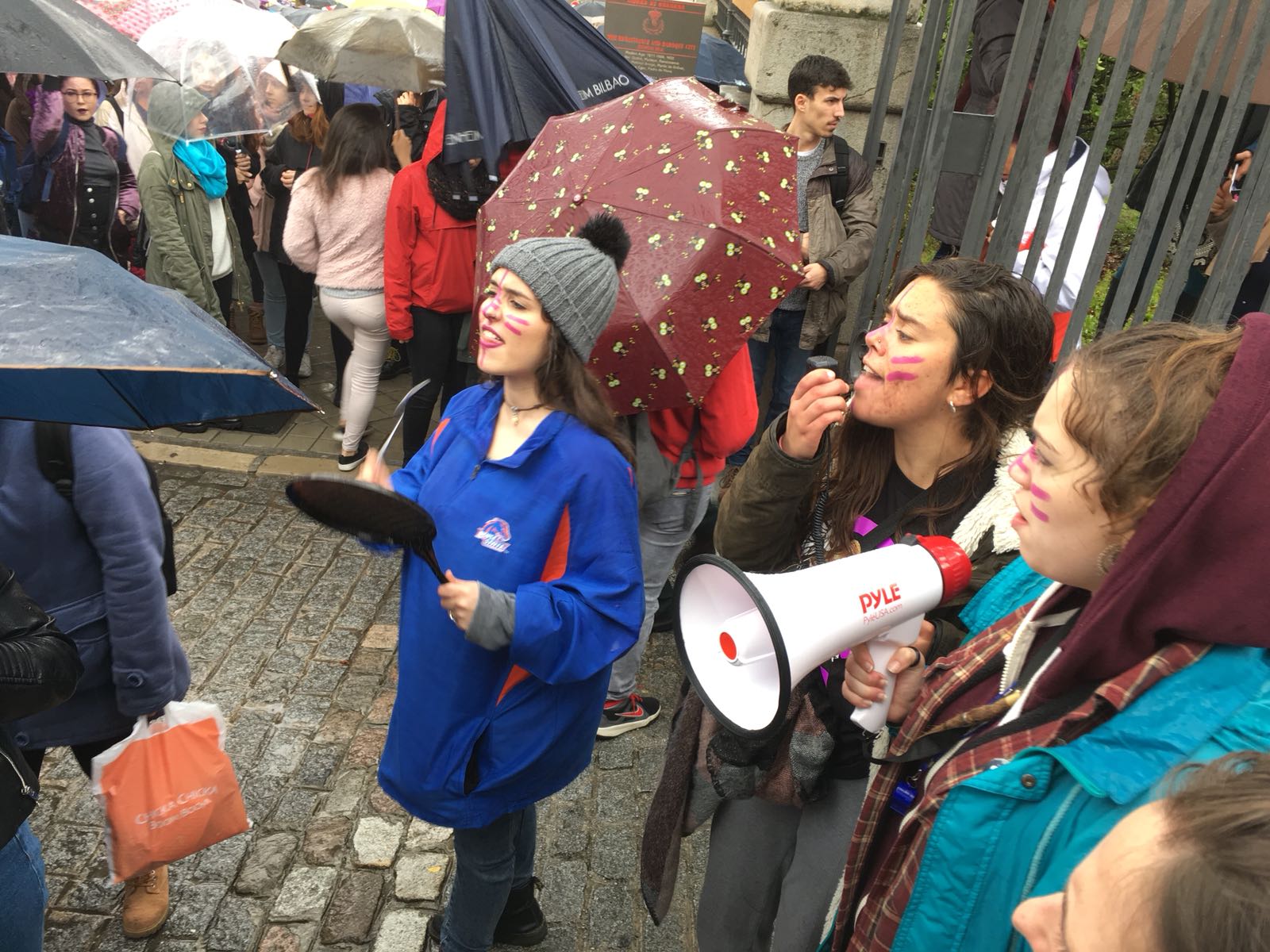 La jornada del 8M se vivió con intensidad en la capital.