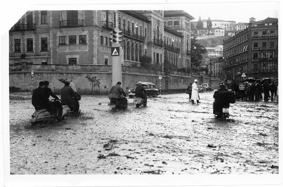 Se cumplen 55 años de las violentas lluvias que dejaron sin hogar a miles de personas en Granada