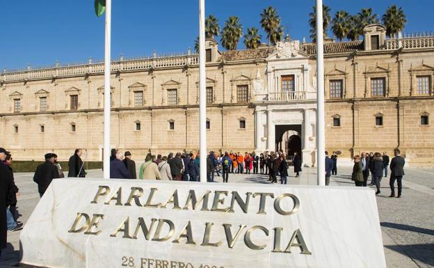 La sede del Parlamento de Andalucía.