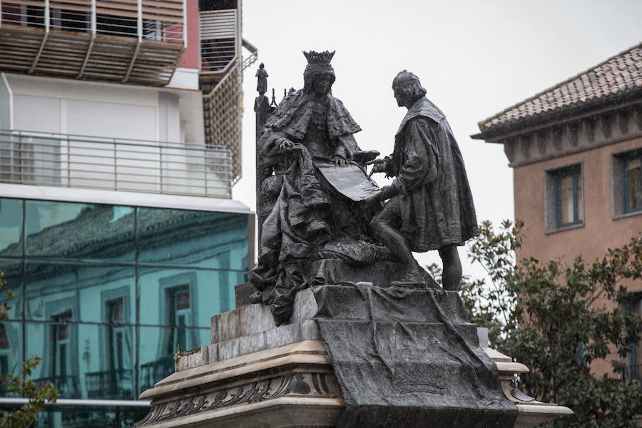 Este martes 20 de marzo ha llovido, casi nevado y ha salido el sol en cuestión de minutos