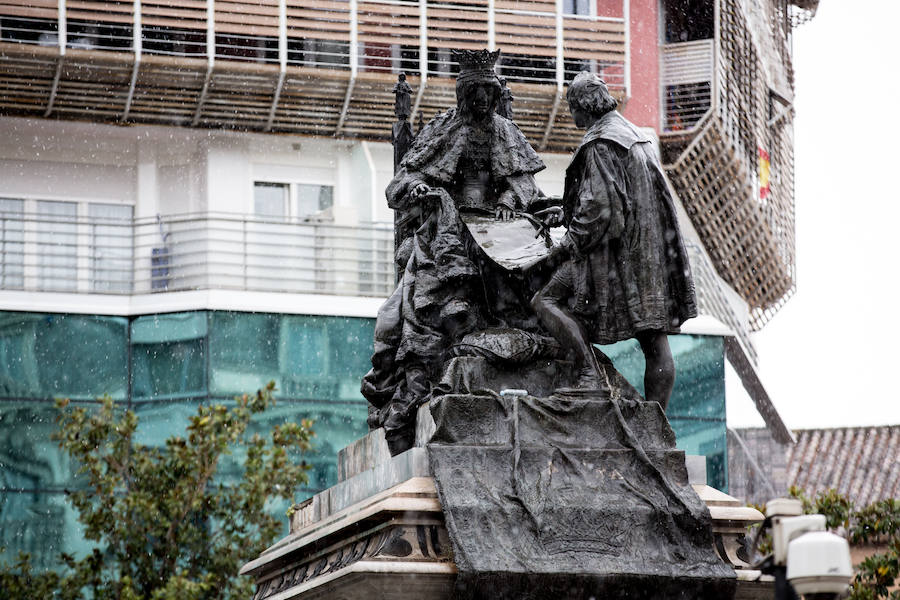 Este martes 20 de marzo ha llovido, casi nevado y ha salido el sol en cuestión de minutos