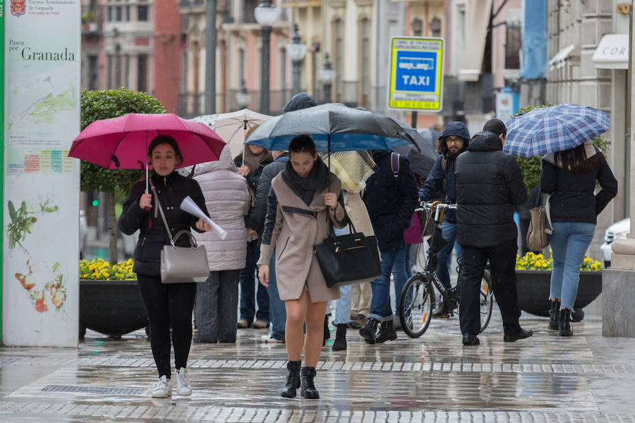 Este martes 20 de marzo ha llovido, casi nevado y ha salido el sol en cuestión de minutos