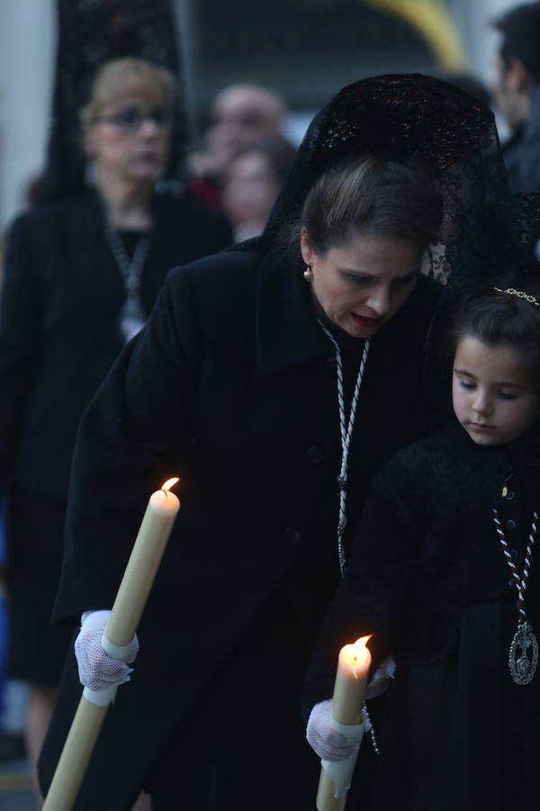 La hermandad sacramental de San Francisco de Asís y Santa Clara y Real Cofradía de Jesús Cautivo y María Santísima de la Encarnación fue la segunda en entrar en carrera oficial