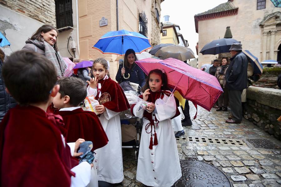 La Hermandad tuvo que cancelar su estación de penitencia por la lluvia