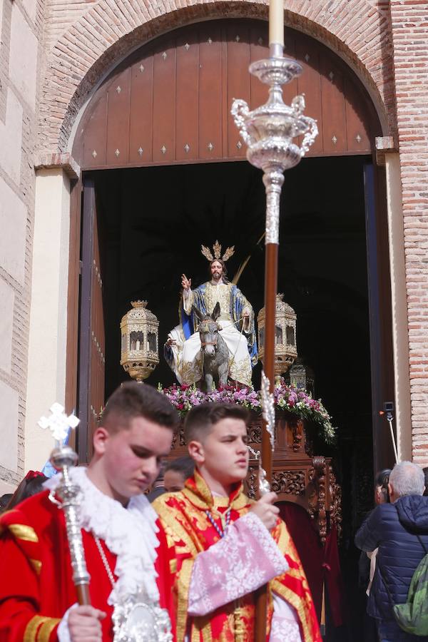 La localidad costera vive su Domingo de Ramos