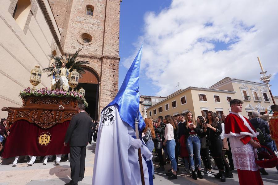 La localidad costera vive su Domingo de Ramos