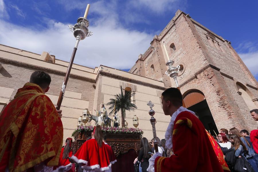 La localidad costera vive su Domingo de Ramos