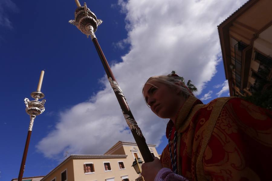 La localidad costera vive su Domingo de Ramos