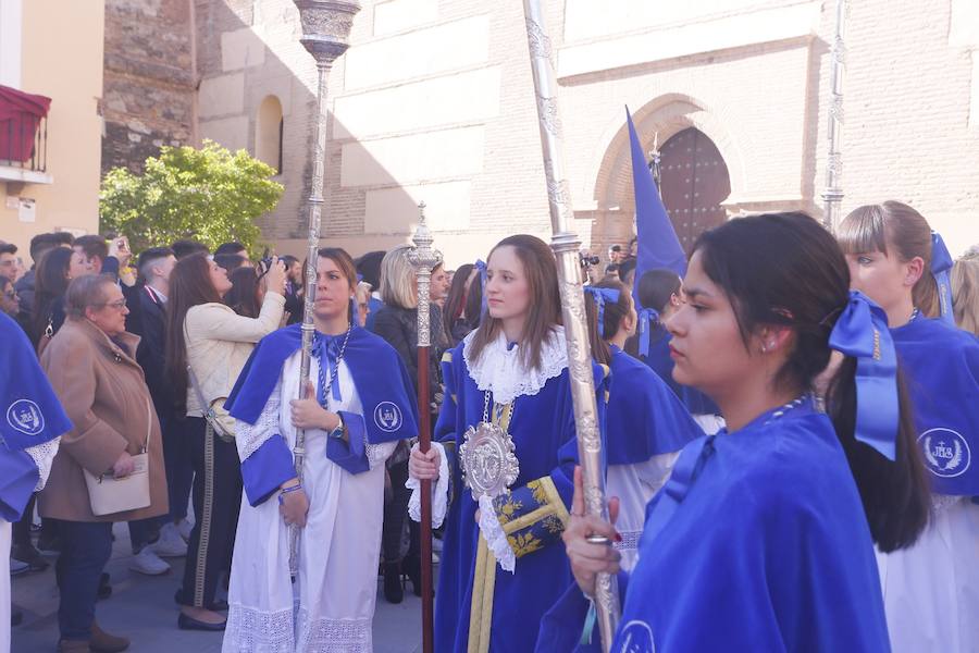 La localidad costera vive su Domingo de Ramos