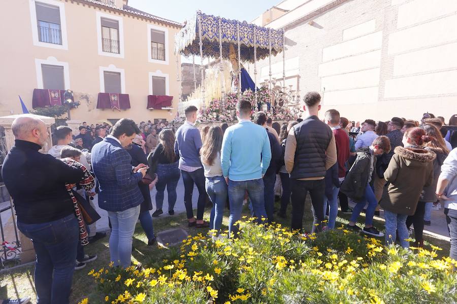 La localidad costera vive su Domingo de Ramos