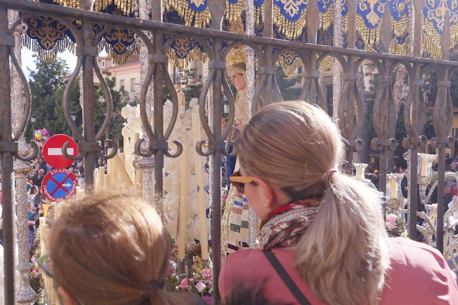 La localidad costera vive su Domingo de Ramos