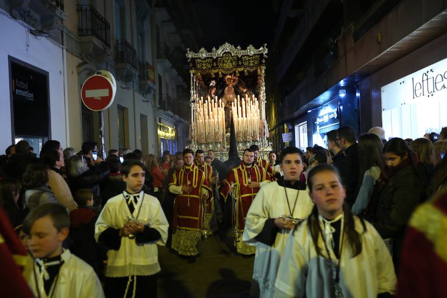 San Agustín y la Señora de la Consolación ponen el broche de oro al Lunes Santo 