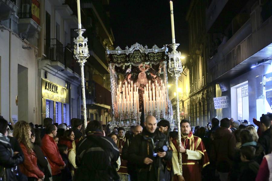 San Agustín y la Señora de la Consolación ponen el broche de oro al Lunes Santo 