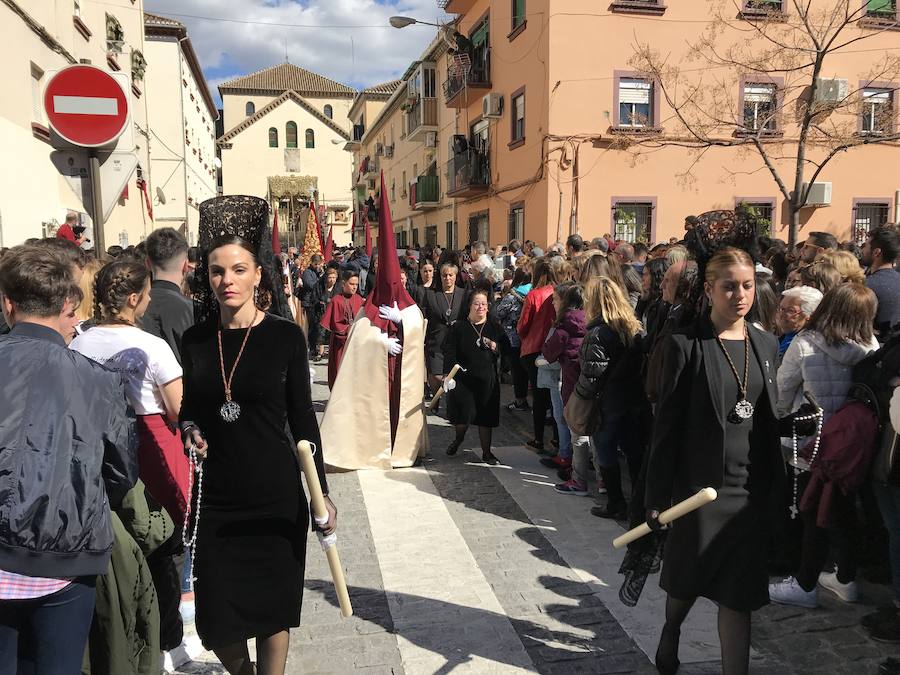 Nuestra Señora de la Luz, por las calles de la ciudad. 