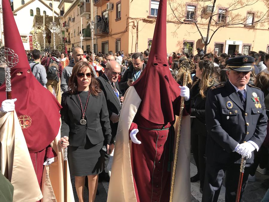 Nuestra Señora de la Luz, por las calles de la ciudad. 