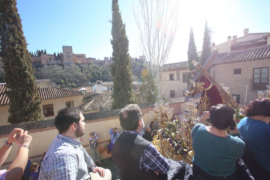 La Real Hermandad del Santo Via-Crucis, cofradía de Nazarenos de Nuestro Padre Jesús de la Amargura, María Santísima de las Lágrimas y Nuestra Señora de los reyes.