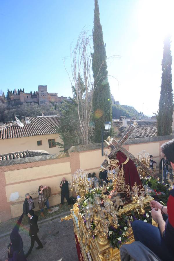 La Real Hermandad del Santo Via-Crucis, cofradía de Nazarenos de Nuestro Padre Jesús de la Amargura, María Santísima de las Lágrimas y Nuestra Señora de los reyes.