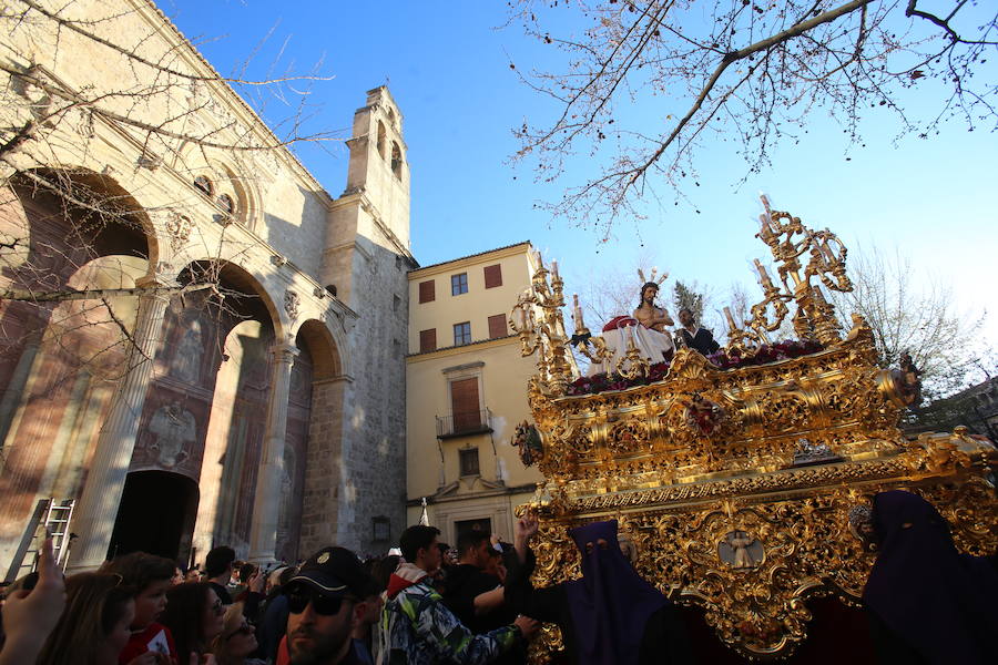 Cofradía del Señor de la Humildad, Soledad de Nuestra Señora y Dulce Nombre de Jesús, por las calles de la ciudad.