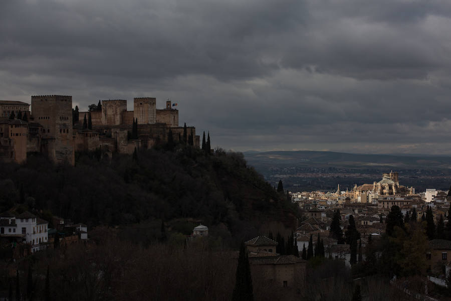 Así se ve la ciudad desde el emblemático escenario de La Chumbera