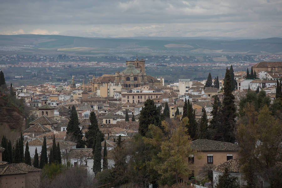 Así se ve la ciudad desde el emblemático escenario de La Chumbera
