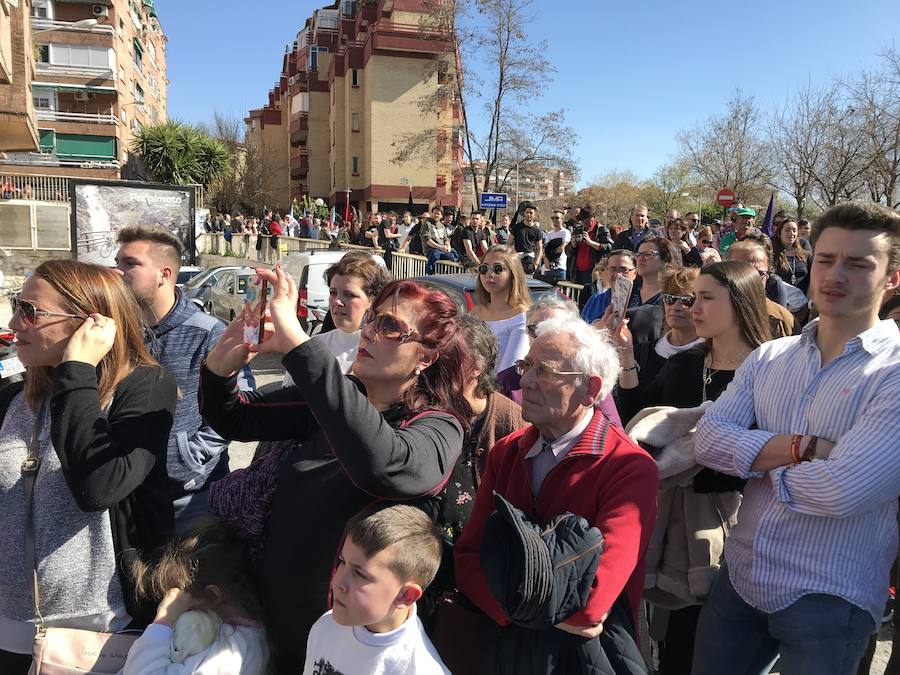 El Cristo de la Lanzada y María Santísima de la Caridad abren el Martes Santo desde la parroquia de Nuestra Señora de los Dolores