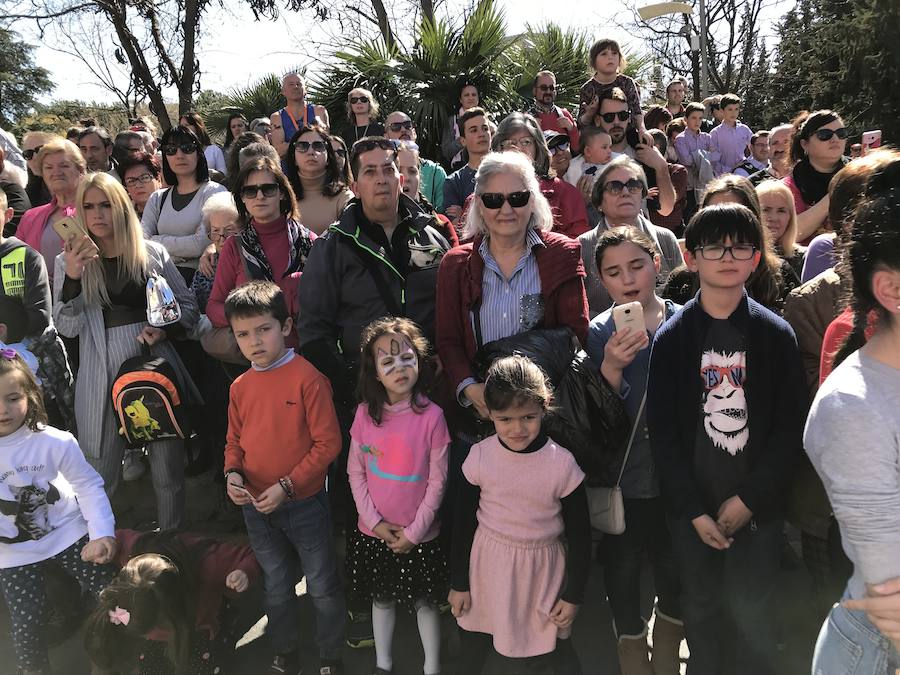 El Cristo de la Lanzada y María Santísima de la Caridad abren el Martes Santo desde la parroquia de Nuestra Señora de los Dolores