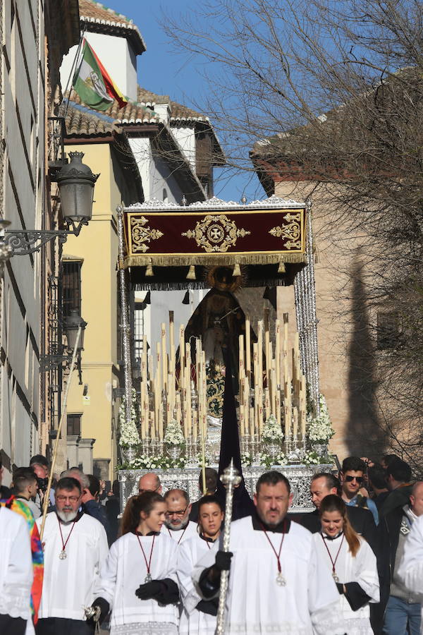 La Real Hermandad del Santo Via-Crucis, cofradía de Nazarenos de Nuestro Padre Jesús de la Amargura, María Santísima de las Lágrimas y Nuestra Señora de los reyes.