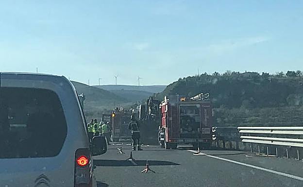Cinco accidentes en carreteras de Granada en la operación salida