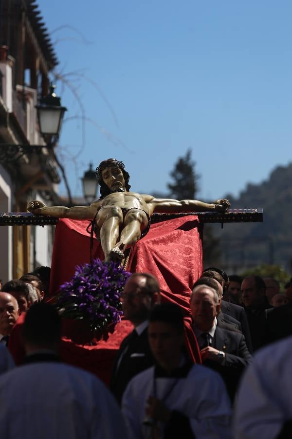 Traslado de la imagen del Cristo de la Misericordia desde el Albaicín al templo de San Pedro