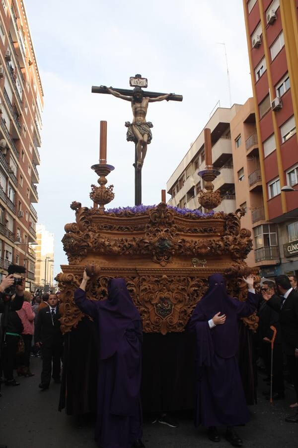 La hermandad recorre el casco histórico de Almería