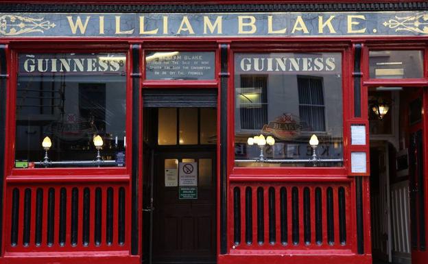 Pub en Dublín.
