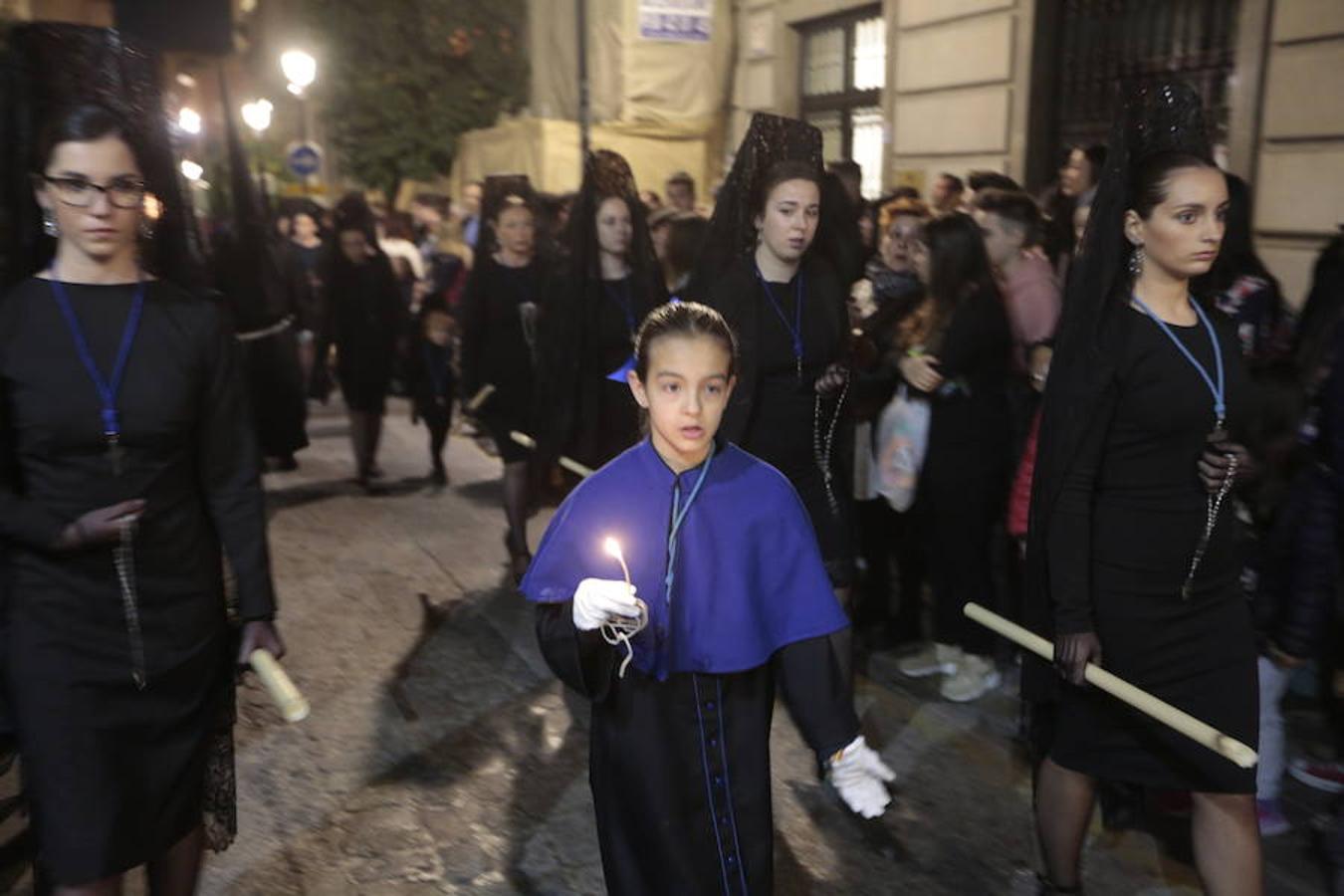 La hermandad de penitencia de Nuestro Padre Jesús del Amor y la Entrega y María Santísima de la Concepción procesiona este Jueves Santo