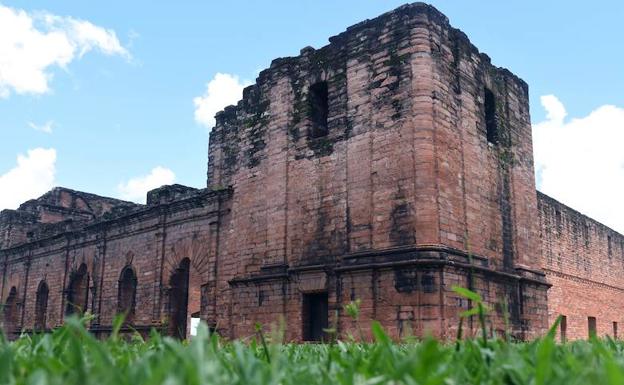 Ruinas de la Misión de la Santísima Trinidad de Paraná. 