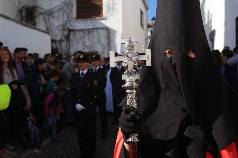 La hermandad de Nuestro Padre Jesús del Perdón y María Santísima de la Aurora Coronada procesiona este Jueves Santo