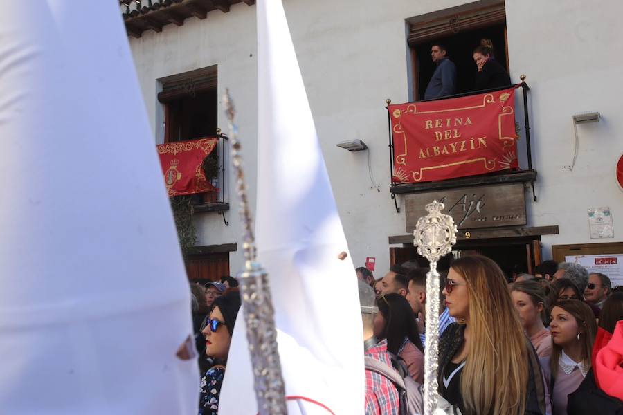 La hermandad de Nuestro Padre Jesús del Perdón y María Santísima de la Aurora Coronada procesiona este Jueves Santo