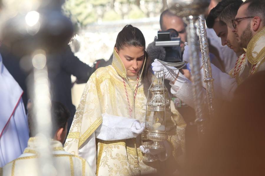 La hermandad de Nuestro Padre Jesús del Perdón y María Santísima de la Aurora Coronada procesiona este Jueves Santo