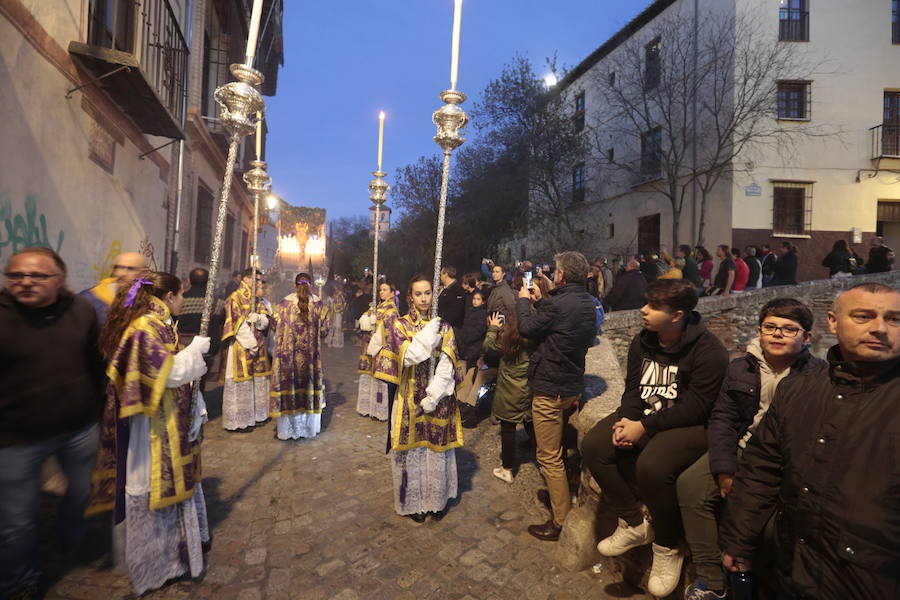 La hermandad de Nuestro Padre Jesús de la Pasión y María Santísima de la Estrella procesiona este Jueves Santo