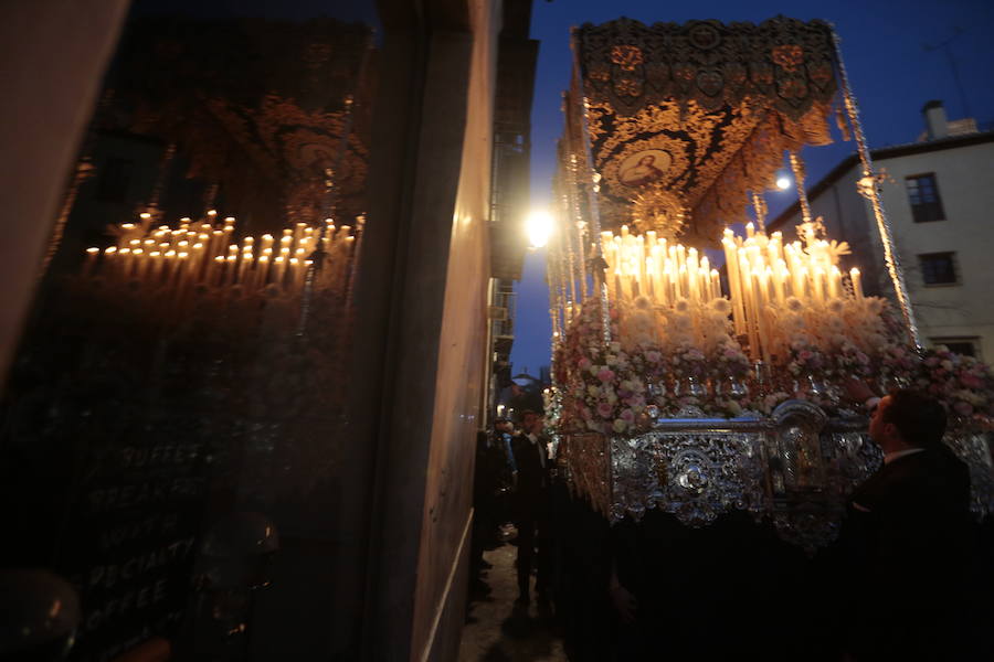 La hermandad de Nuestro Padre Jesús de la Pasión y María Santísima de la Estrella procesiona este Jueves Santo