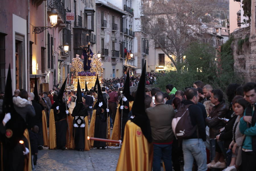 La hermandad de Nuestro Padre Jesús de la Pasión y María Santísima de la Estrella procesiona este Jueves Santo