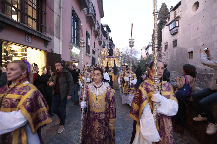 La hermandad de Nuestro Padre Jesús de la Pasión y María Santísima de la Estrella procesiona este Jueves Santo