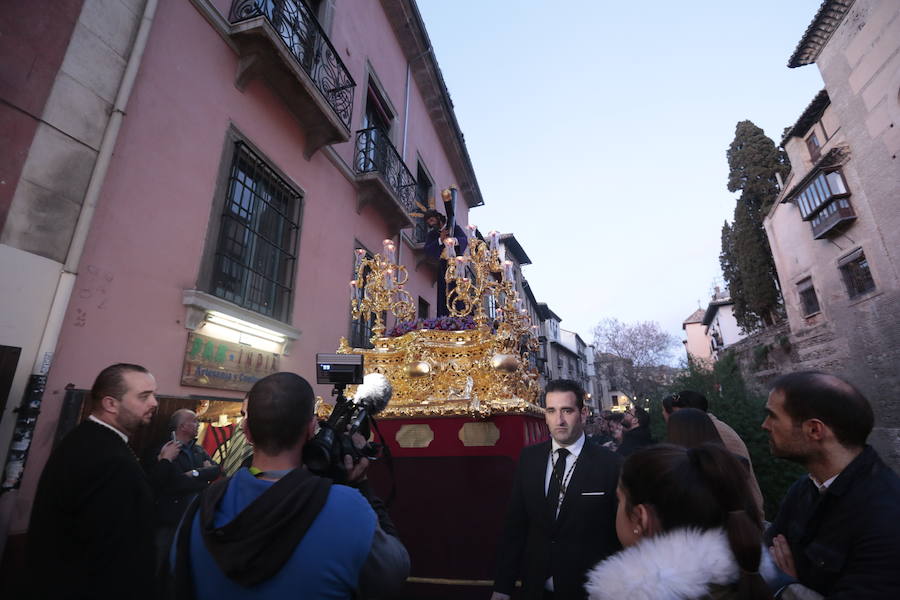 La hermandad de Nuestro Padre Jesús de la Pasión y María Santísima de la Estrella procesiona este Jueves Santo