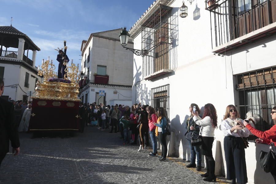 La hermandad de Nuestro Padre Jesús de la Pasión y María Santísima de la Estrella procesiona este Jueves Santo