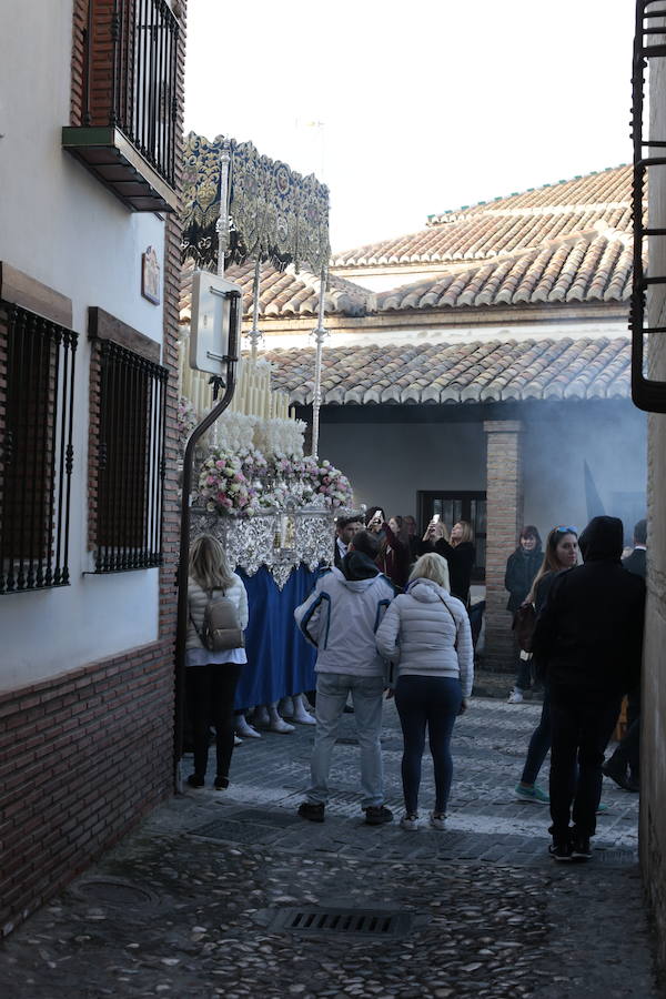 La hermandad de Nuestro Padre Jesús de la Pasión y María Santísima de la Estrella procesiona este Jueves Santo