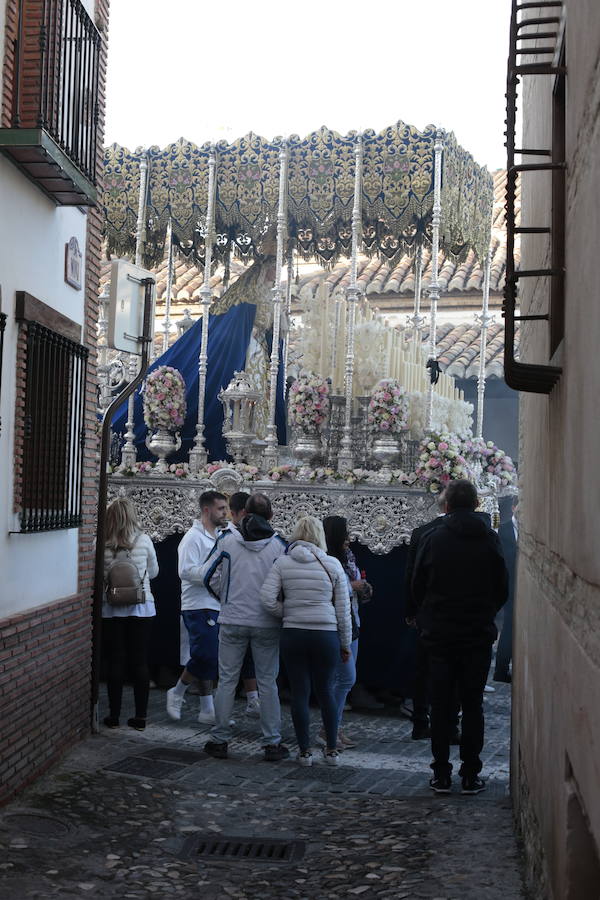 La hermandad de Nuestro Padre Jesús de la Pasión y María Santísima de la Estrella procesiona este Jueves Santo