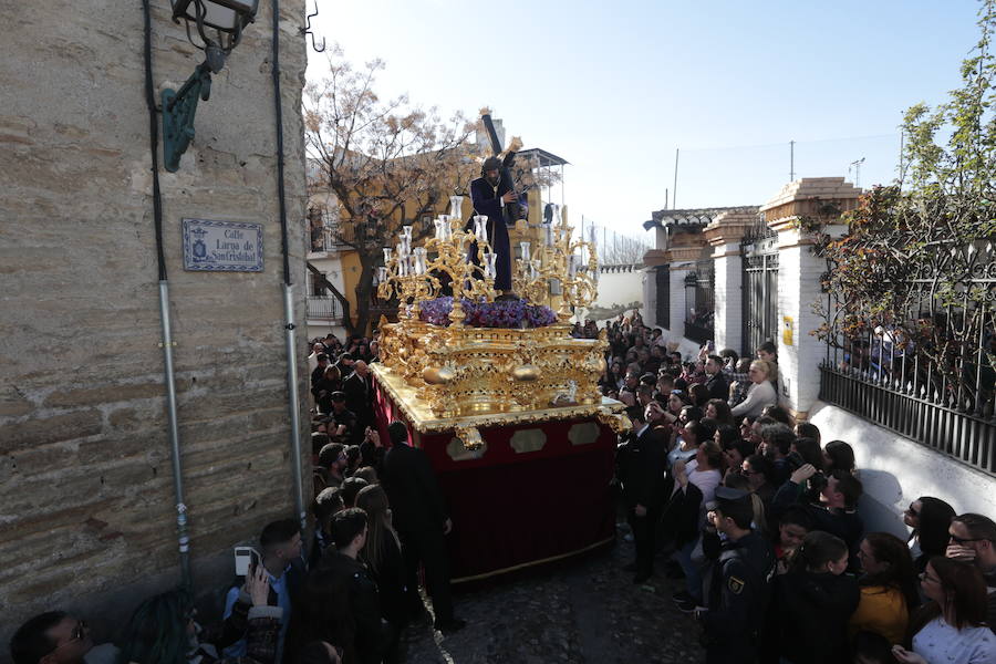 La hermandad de Nuestro Padre Jesús de la Pasión y María Santísima de la Estrella procesiona este Jueves Santo