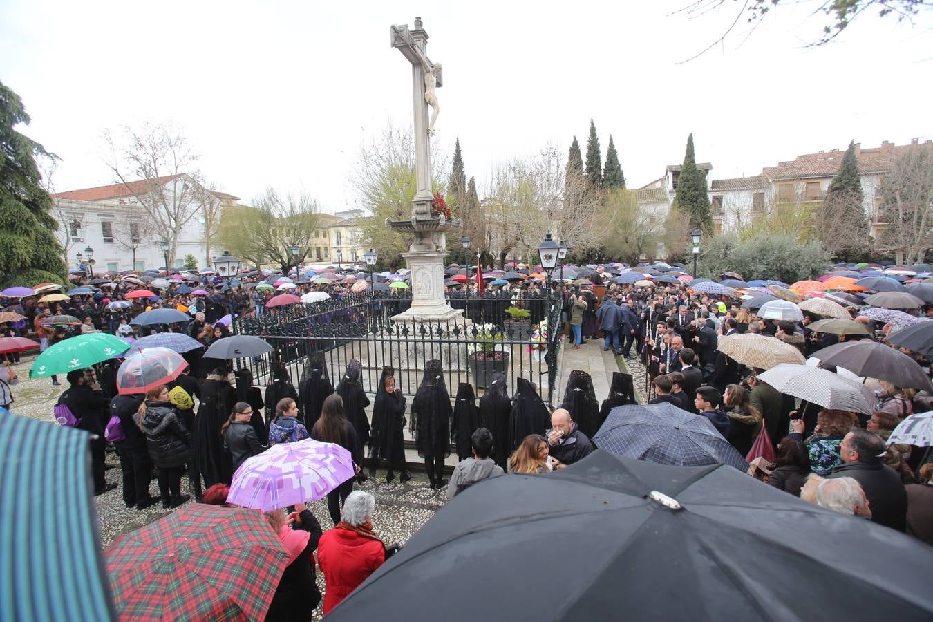 La Soledad de Santo Domingo no ha ido al Campo del Príncipe por la lluvia